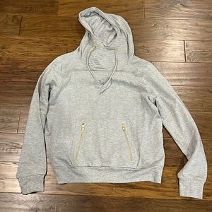 Lauriebelle’s boutique Lily & Lottie gray hoodie NWOT